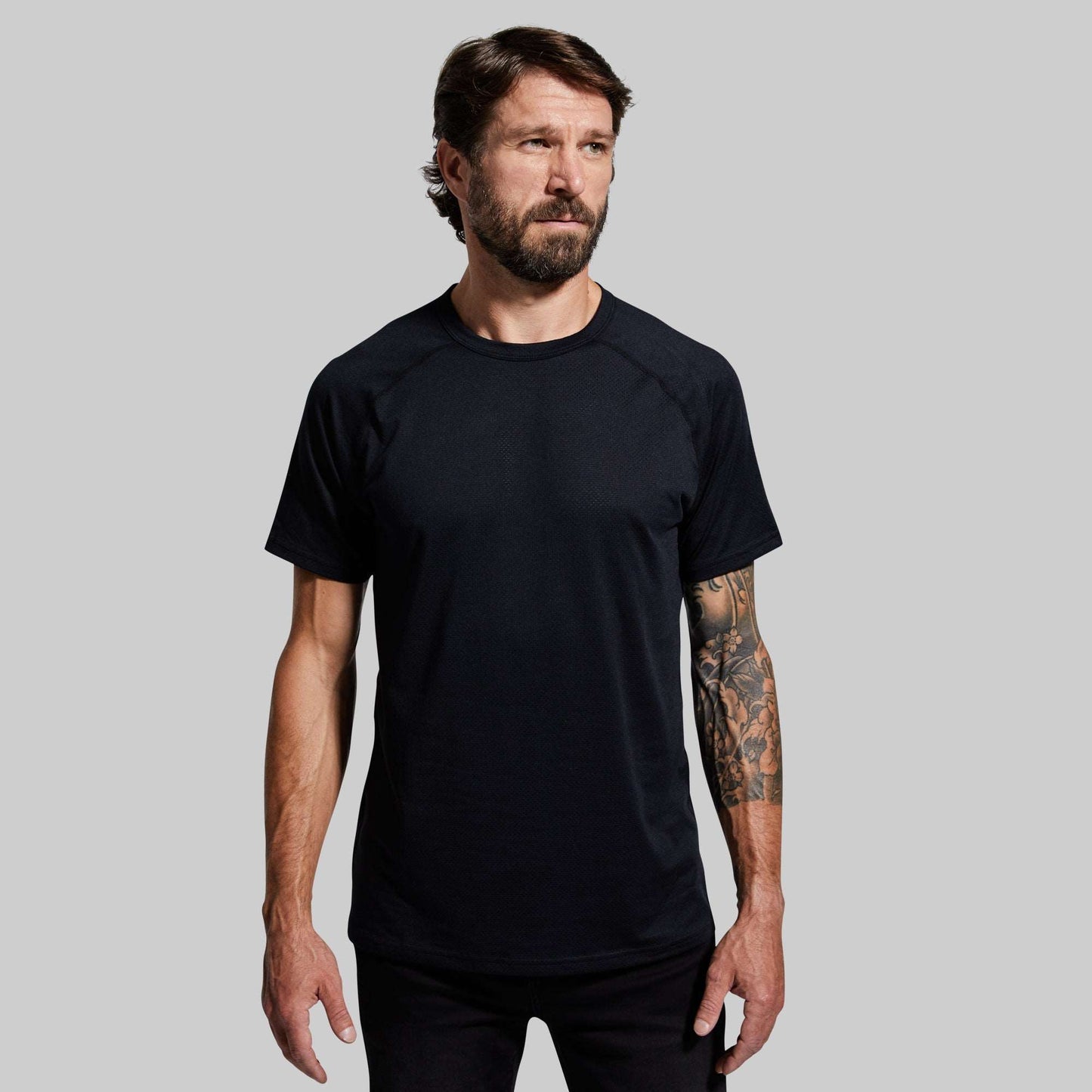 Men Heritage Tee (Black)