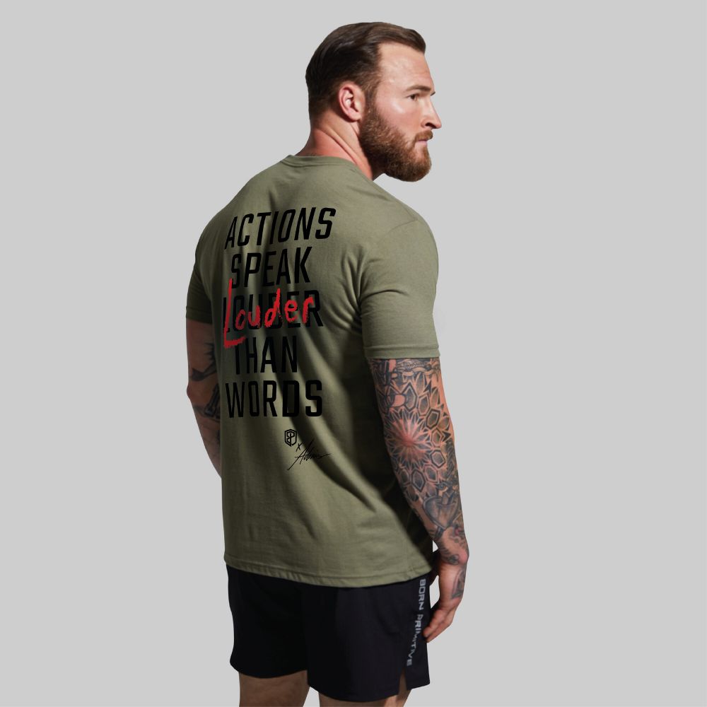 Disruptor - Louder Than Words (Military Green)