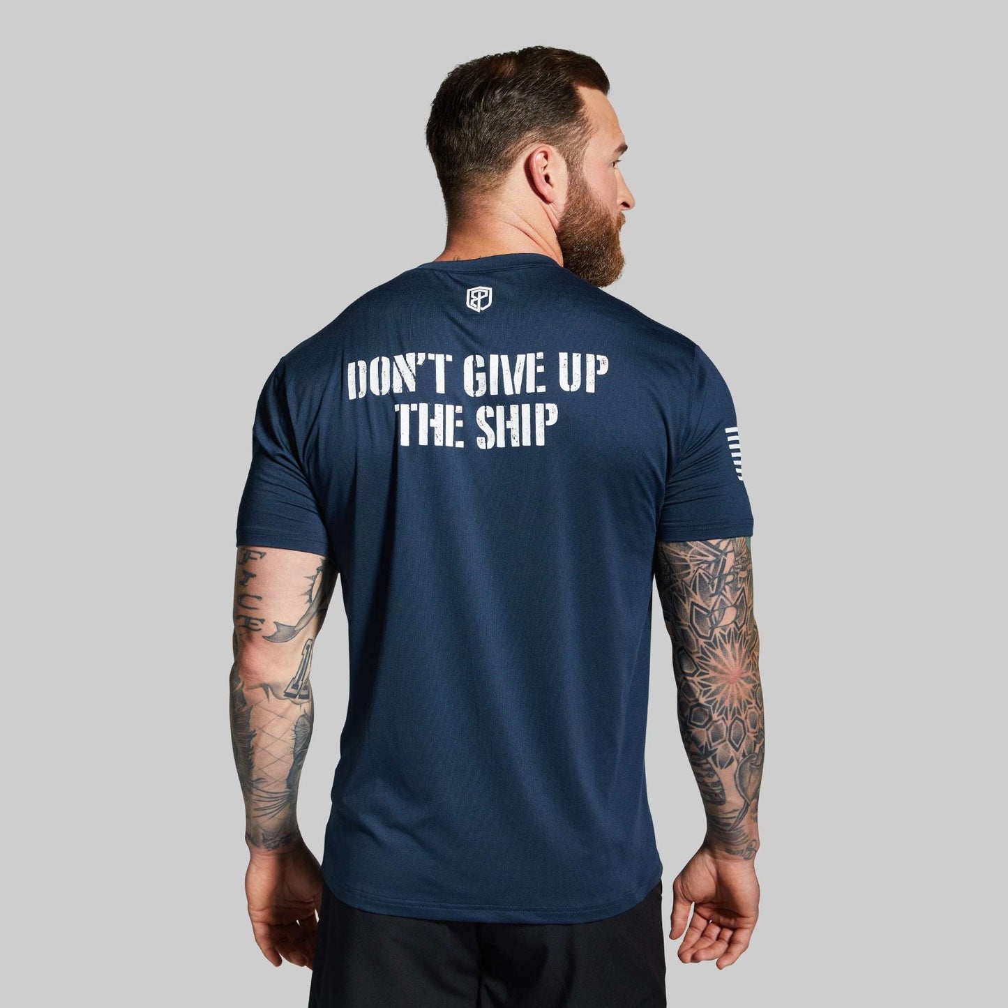 Athleisure Tee (Best Defense Foundation-Blueberry)