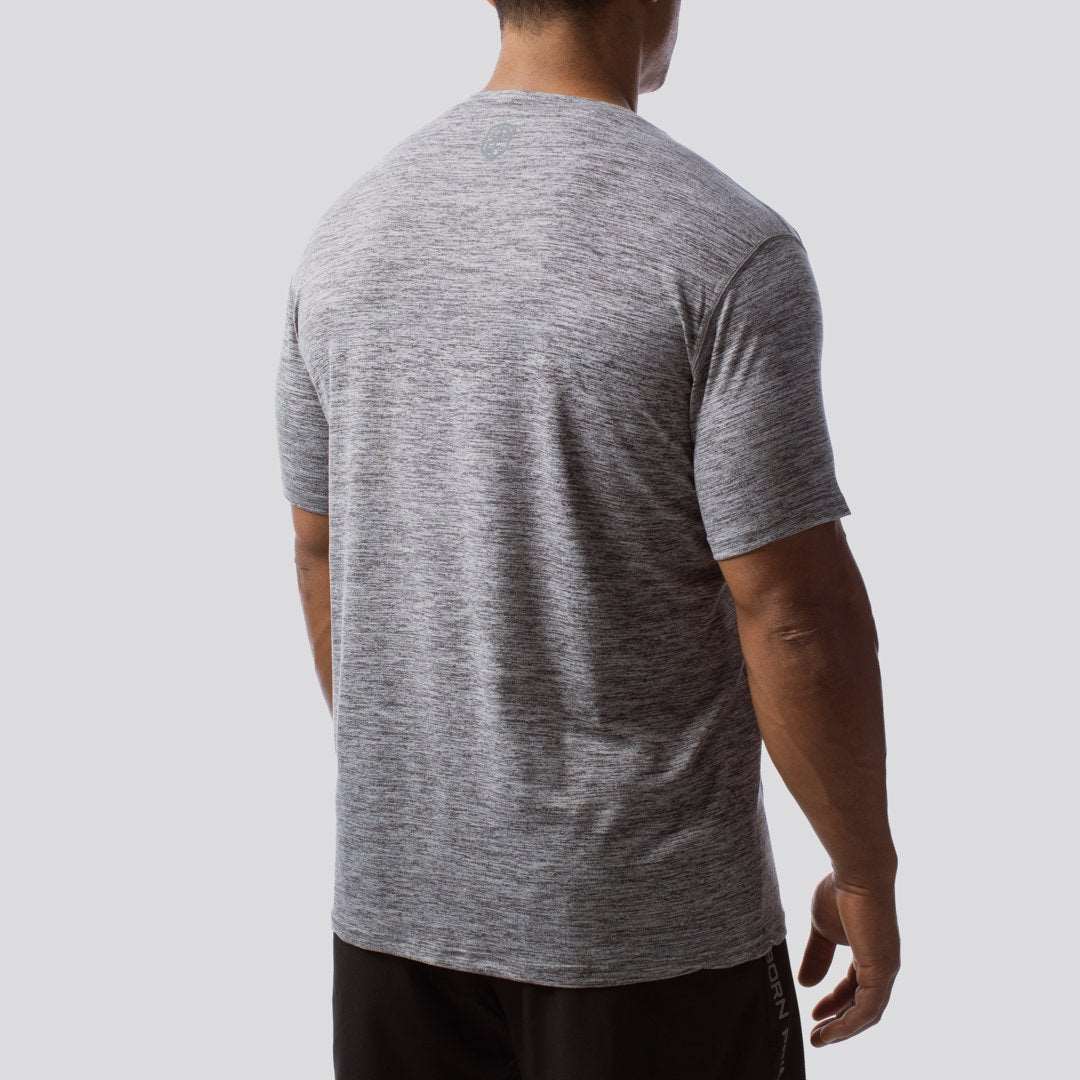 Athleisure Tee (Heather Grey)