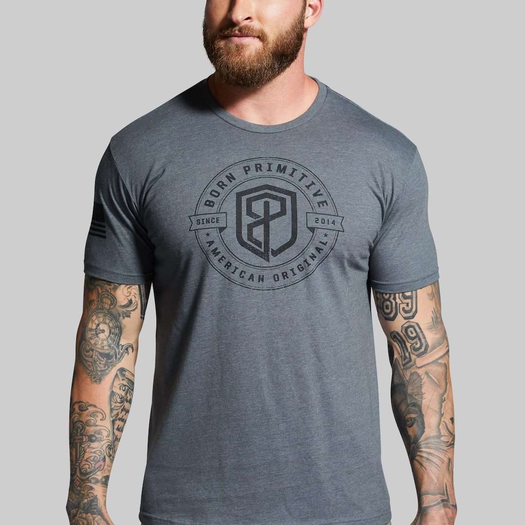 American Original T-Shirt (Heather Metal)
