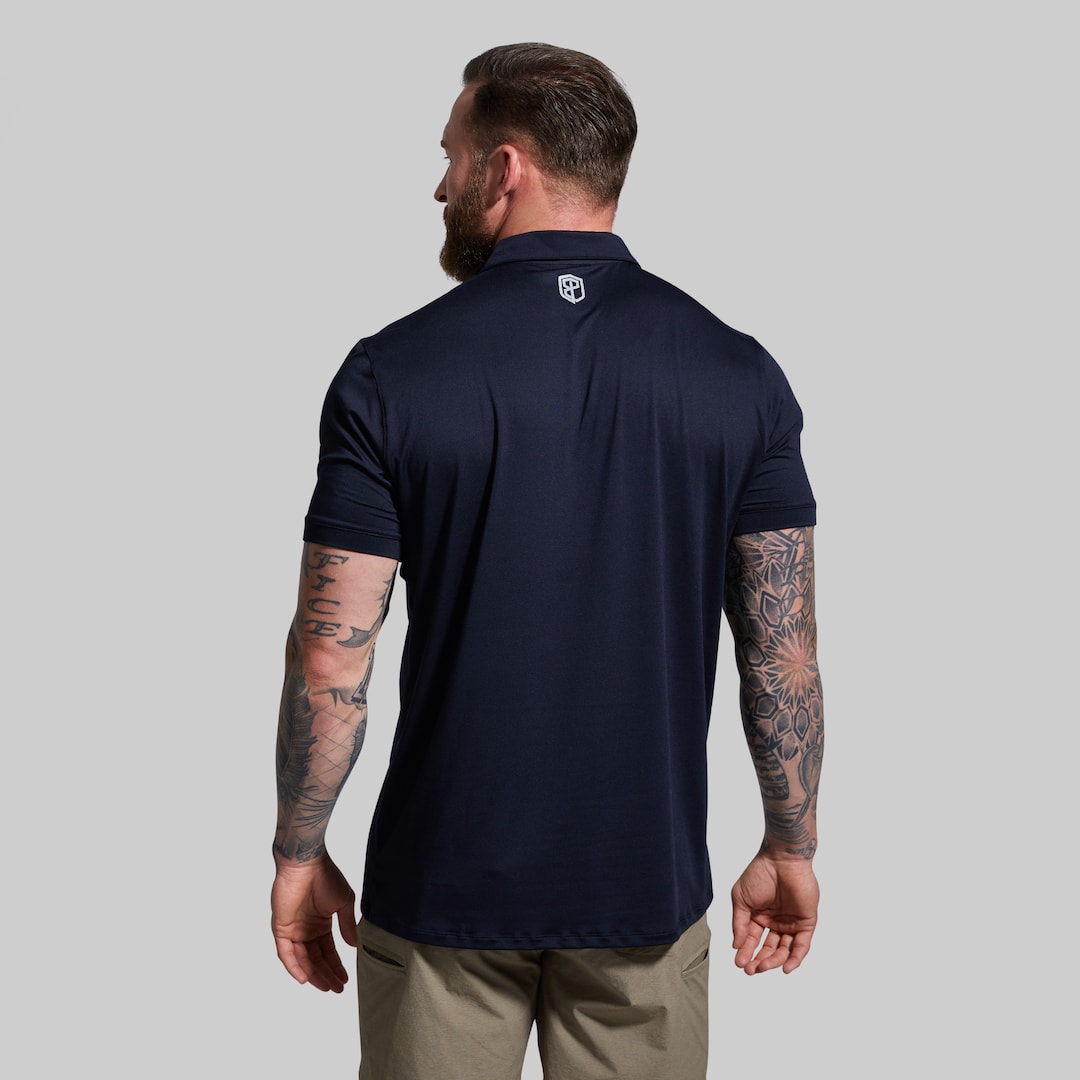Athleisure Polo (Black)