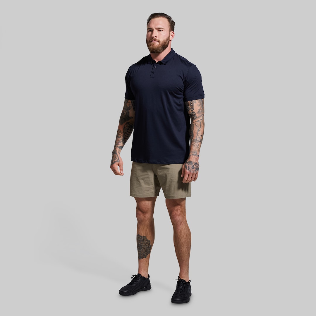 Athleisure Polo (Black)