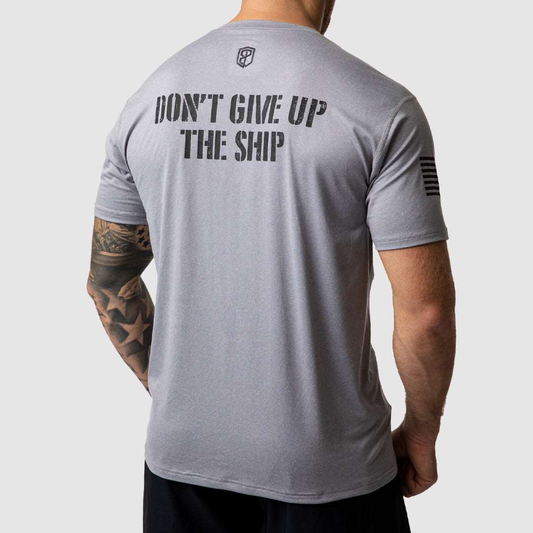 Athleisure Tee (Best Defense Foundation-Grey)