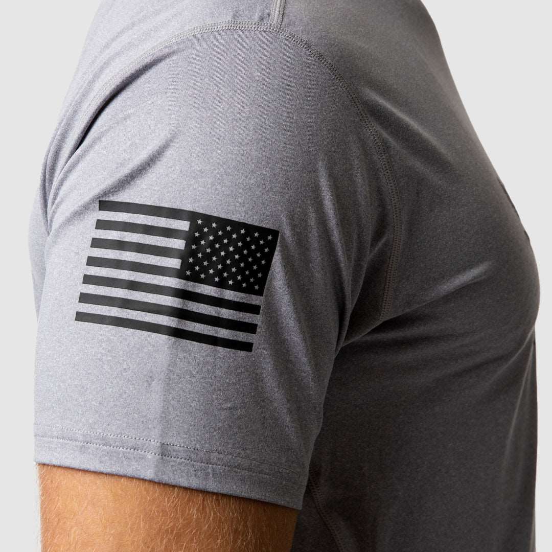 Athleisure Tee (Best Defense Foundation-Grey)