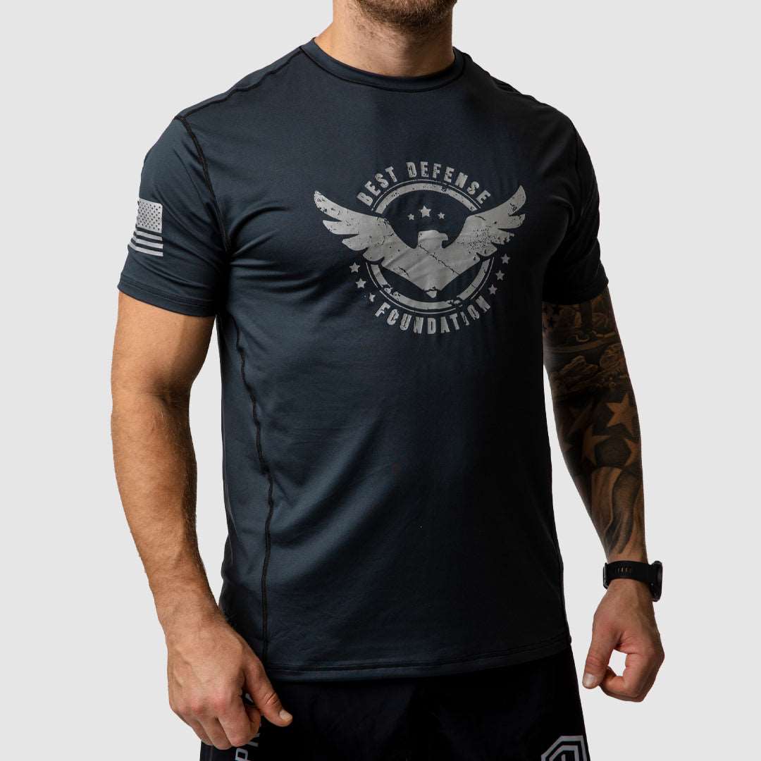 Athleisure Tee (Best Defense Foundation-Black)