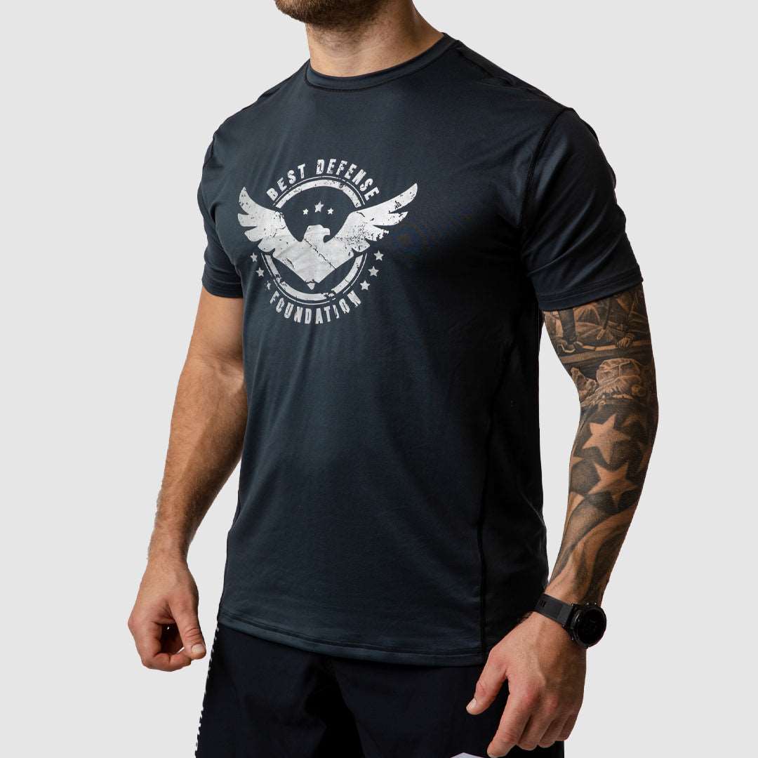 Athleisure Tee (Best Defense Foundation-Black)