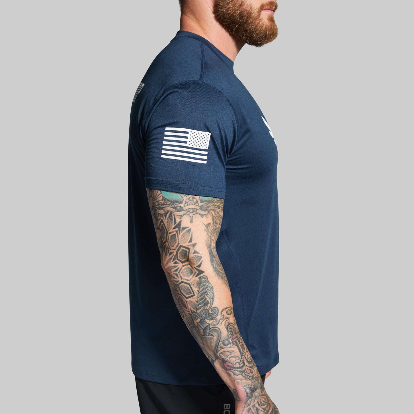 Athleisure Tee (Best Defense Foundation-Blueberry)