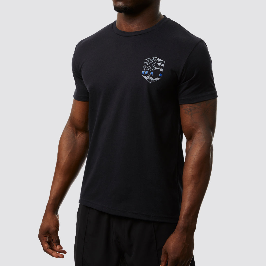 Honor the Fallen T-Shirt 2.0 (Thin Blue Line Police)