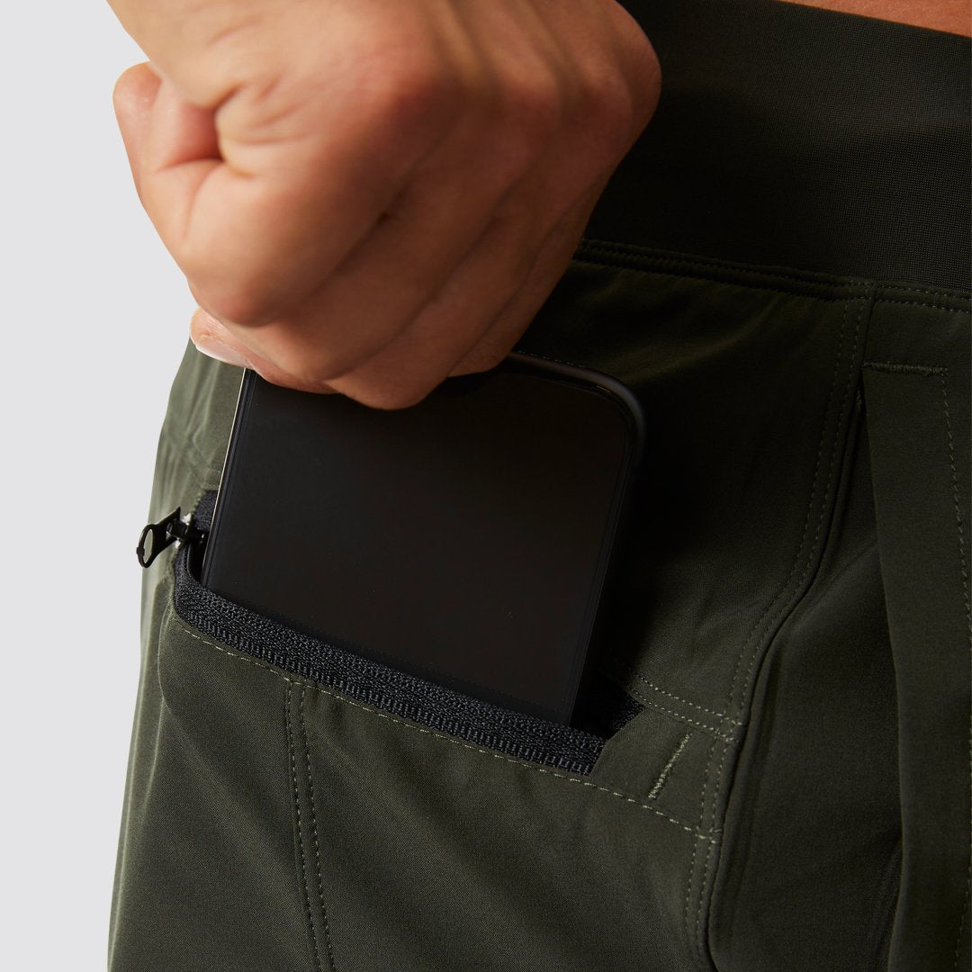 Versatile Short w/ Compression 7" (Tactical Green)