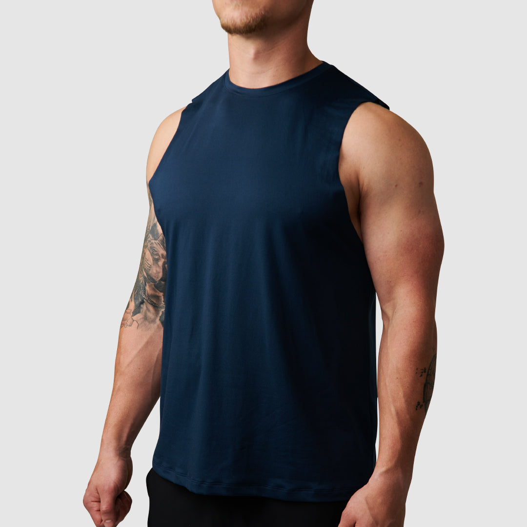Perfect Cut Tank (Blueberry)