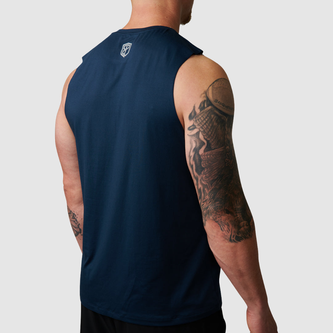 Perfect Cut Tank (Blueberry)