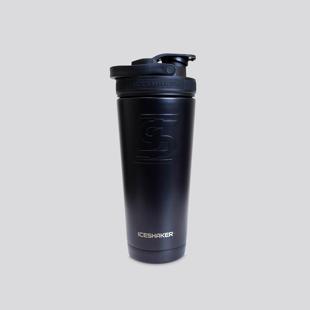 Ice Shaker Bottle (Black)