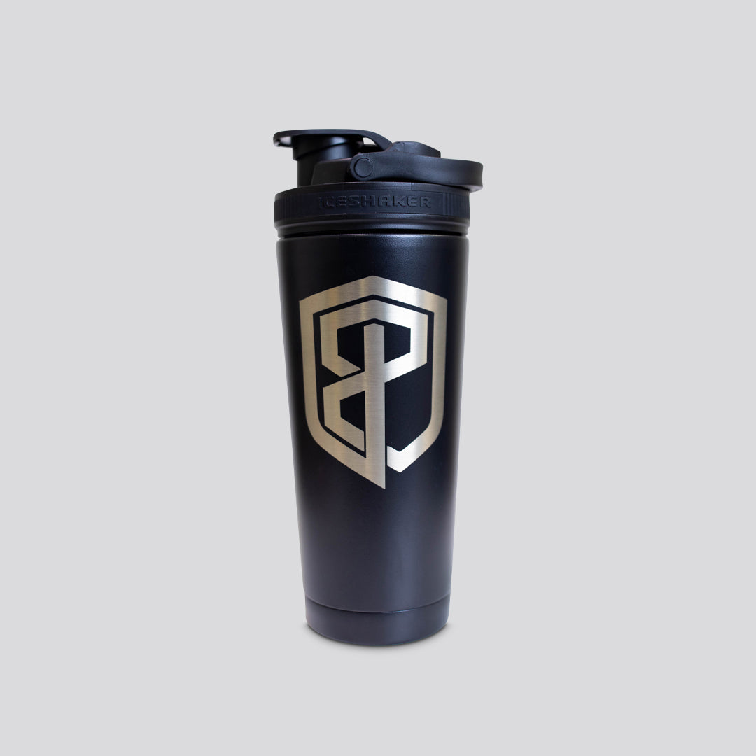 Ice Shaker Bottle (Black)