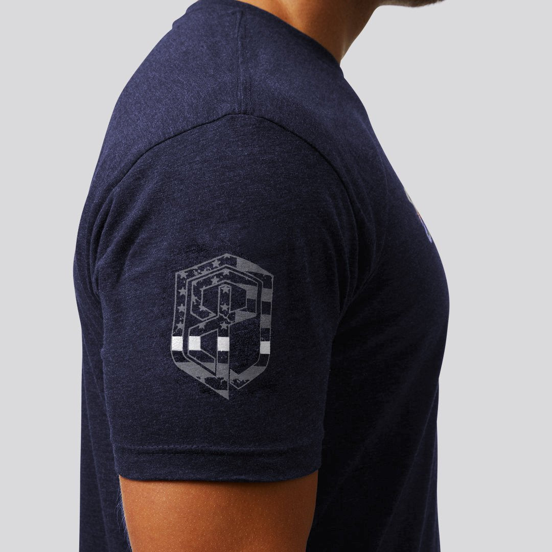 Valor Tee (Thin White Line)
