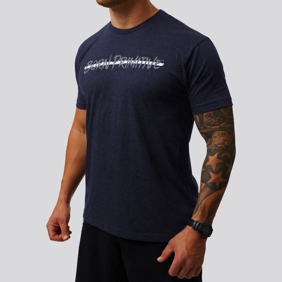 Valor Tee (Thin White Line)