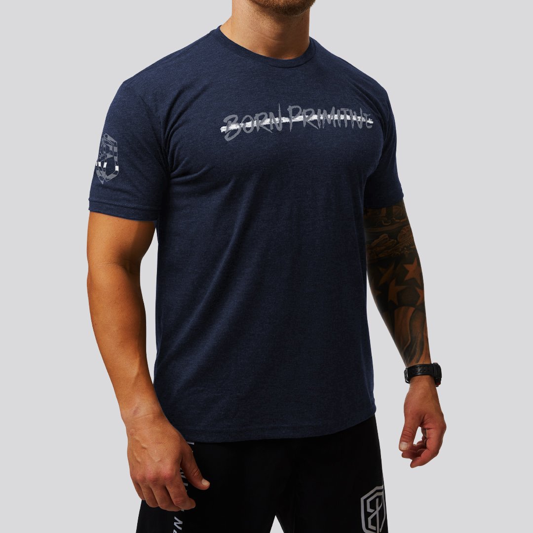 Valor Tee (Thin White Line)