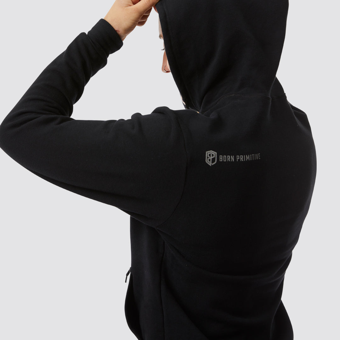 Unmatched Unisex Hoodie (Black)