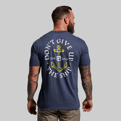 Don't Give Up The Ship T-Shirt (Navy)