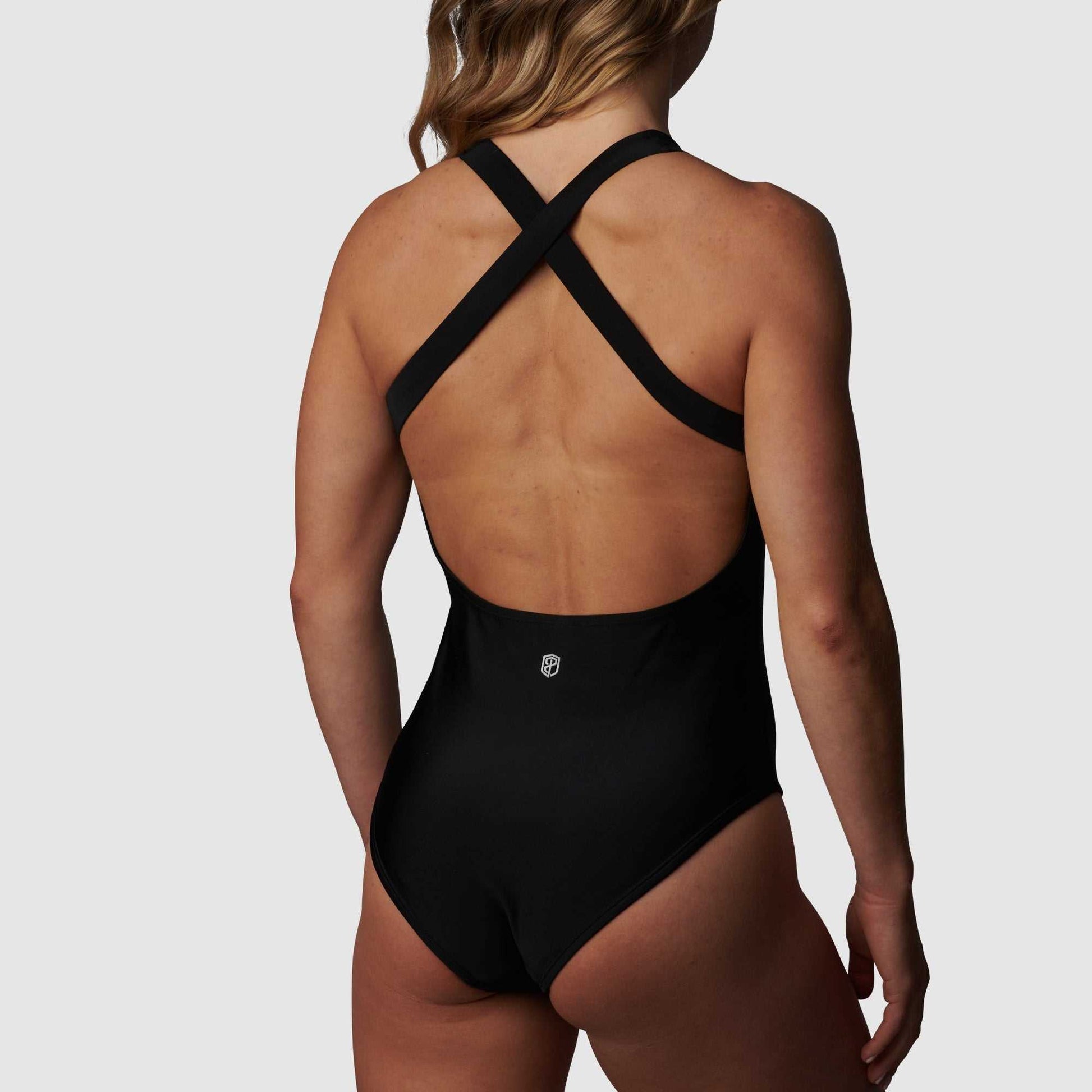 Freestyle One Piece Swimsuit (Black)