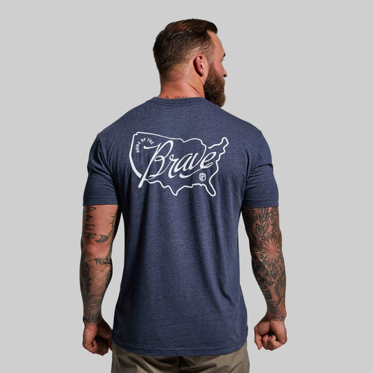 Home of the Brave T-Shirt (Navy)