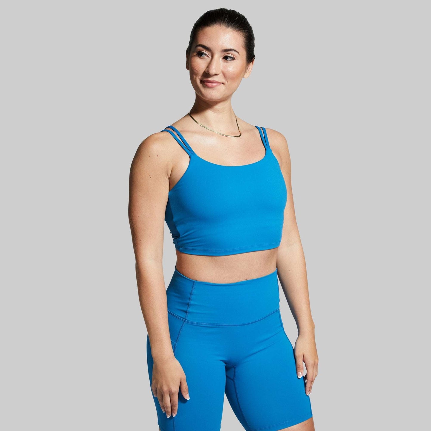 Women Twisted Sports Bra (Emerald)