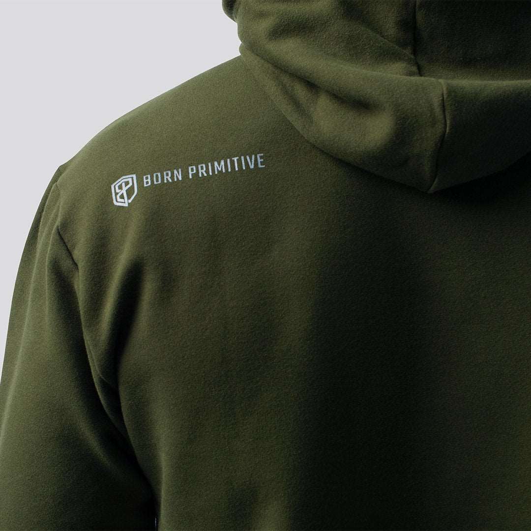 Unmatched Unisex Hoodie (Tactical Green)