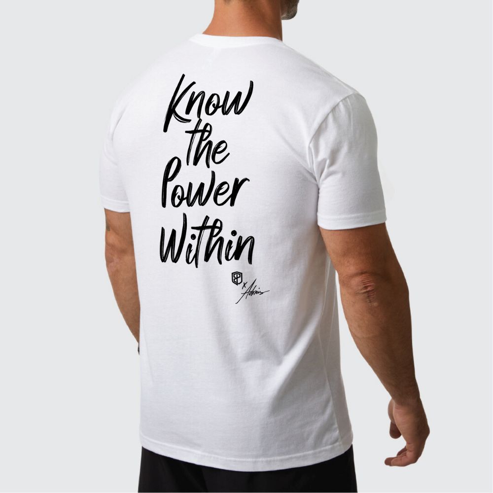 Know the power Within T-Shirt (White)