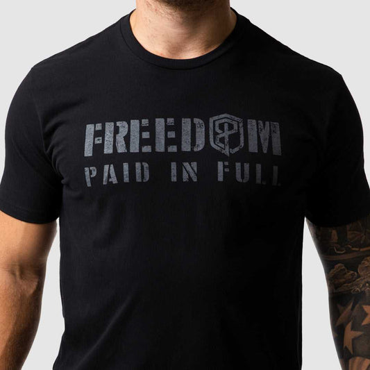 Freedom Paid In Full T-Shirt (Black)