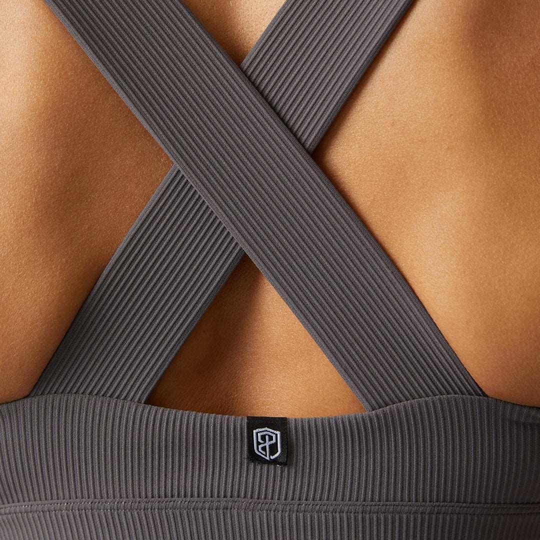 All or Nothing Sports Bra (Dark Grey)