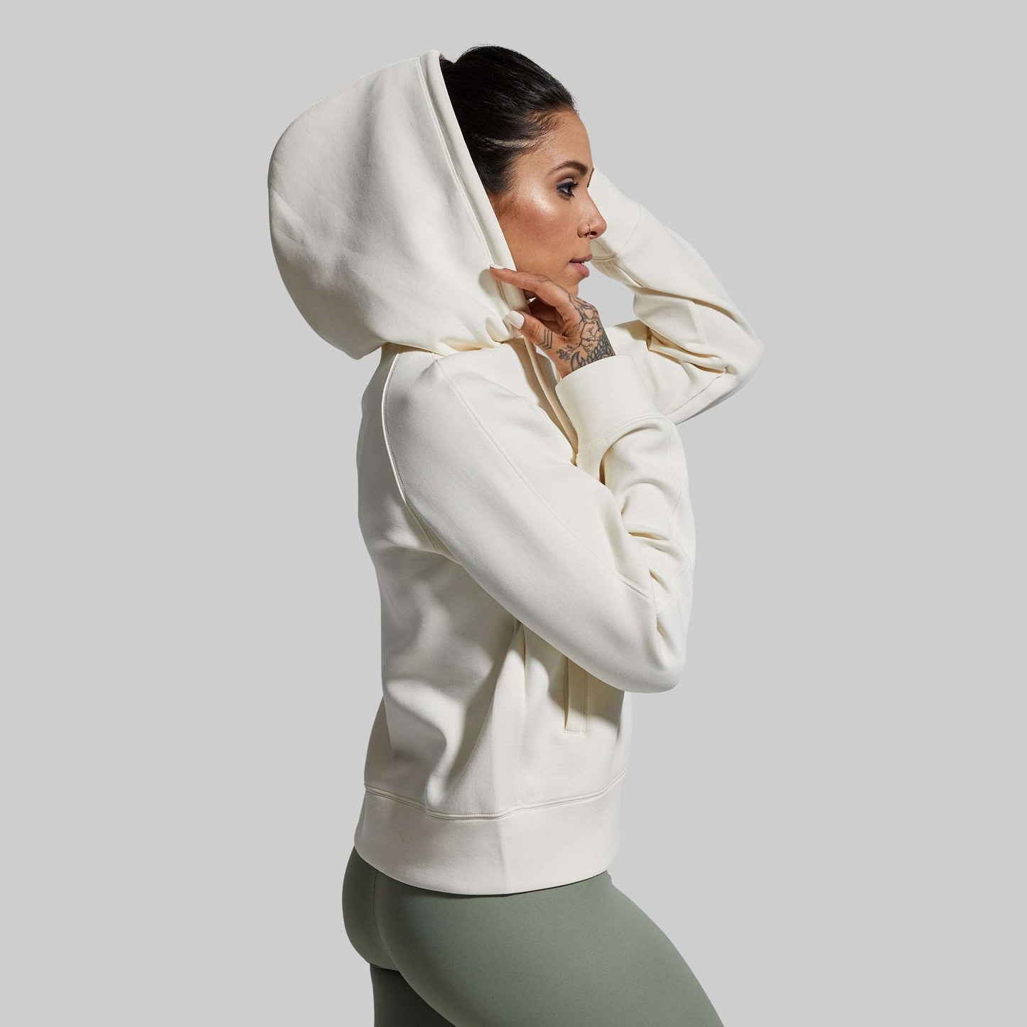 Women In Your Element Hoodie (Ivory)