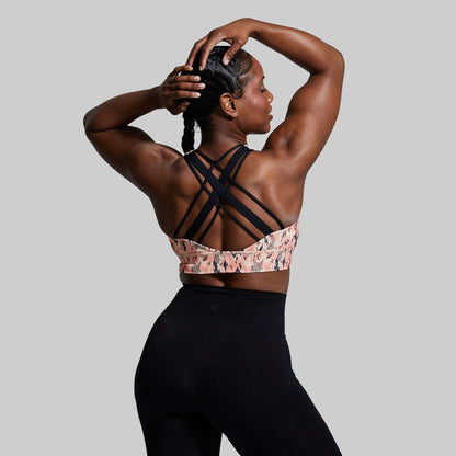 Women Ignite Sports Bra (Pink Desert)