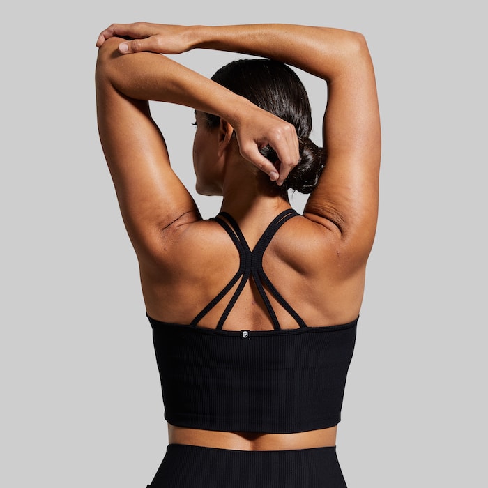 Women's limitless sports bra in black