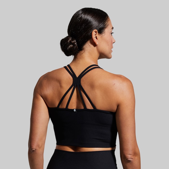 Women's limitless sports bra in black