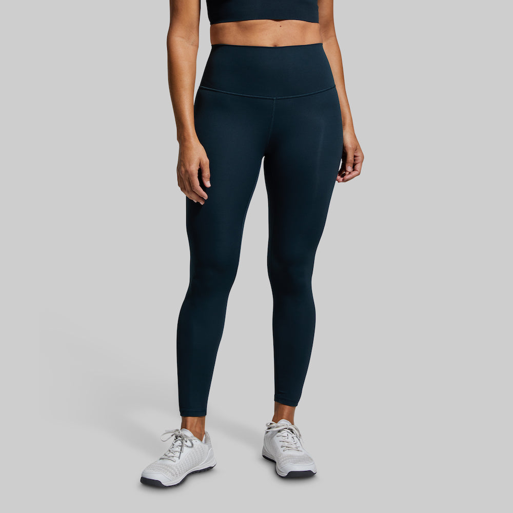 Womens Your Go To High waisted leggings in deep teal 