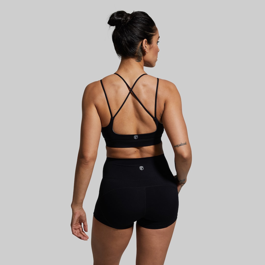 exhale sports bra with booty shorts