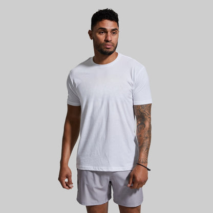 white blank unisex t-shirt front