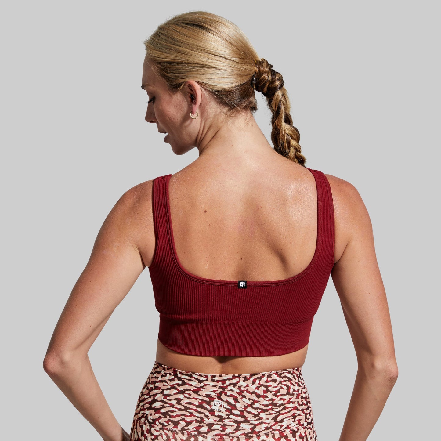 Women Studio Sports Bra (Rhubarb)
