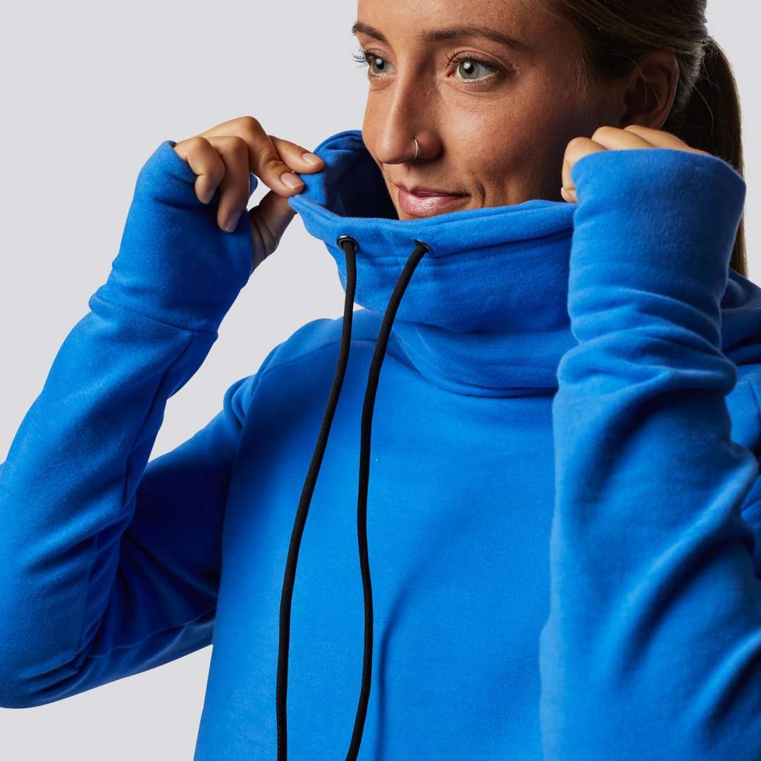 Cowl at the Half Moon Crop (Royal Blue)