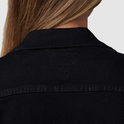 Endeavor Stretchy Denim Jacket (Black)