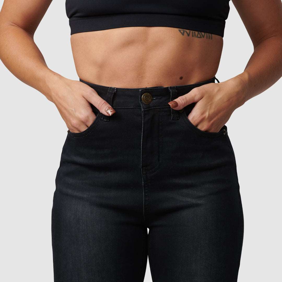 FLEX Stretchy Skinny Jeans (Black)