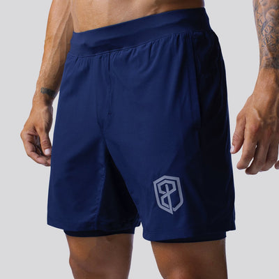 Versatile Short w/ Compression 7" (Navy)