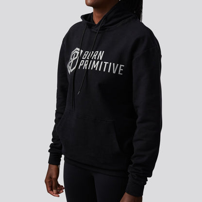 Unmatched Unisex Hoodie (Brand Strength-Black)