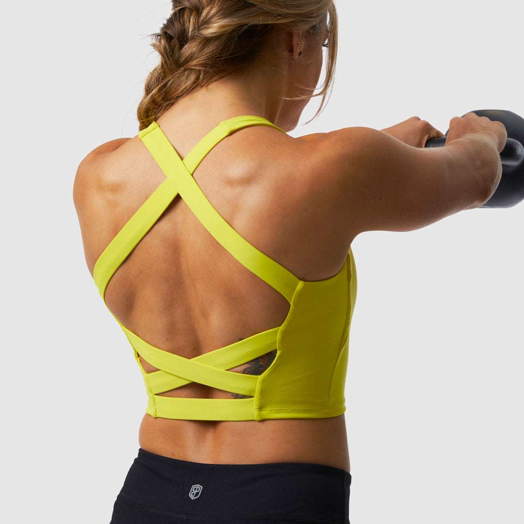 Balance Sports Bra (Yellow)