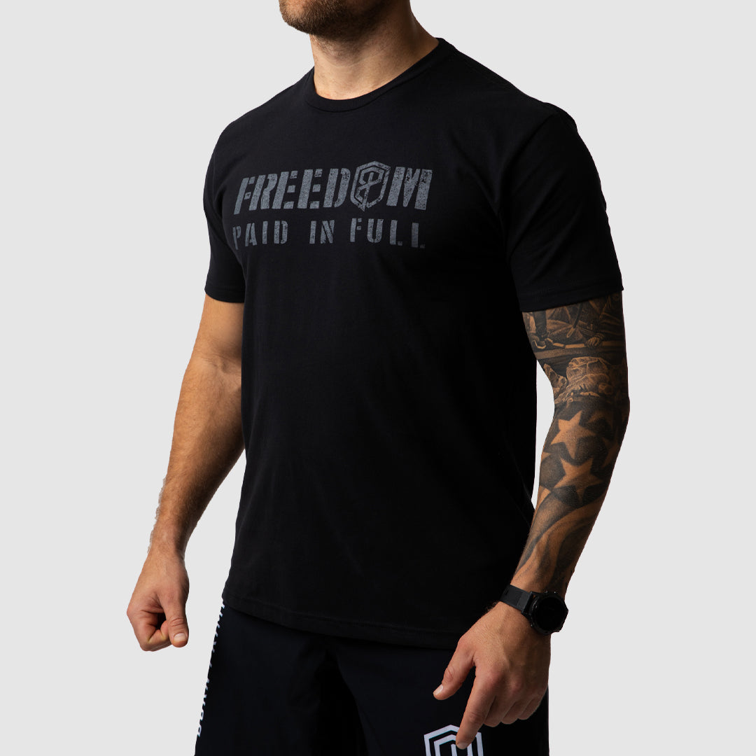 Freedom Paid In Full T-Shirt (Black)