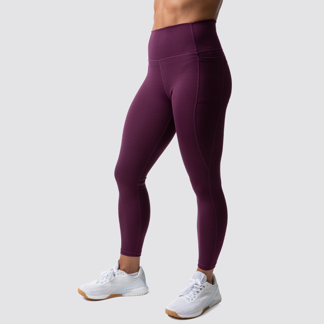 Rise Legging 2.0 (Black Cherry)