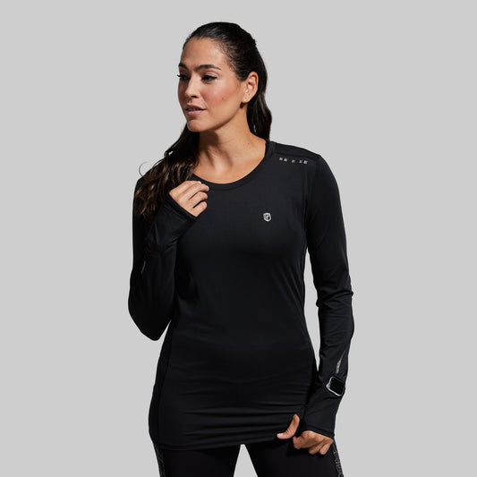 Women's Endurance Long Sleeve Shirt (Black)