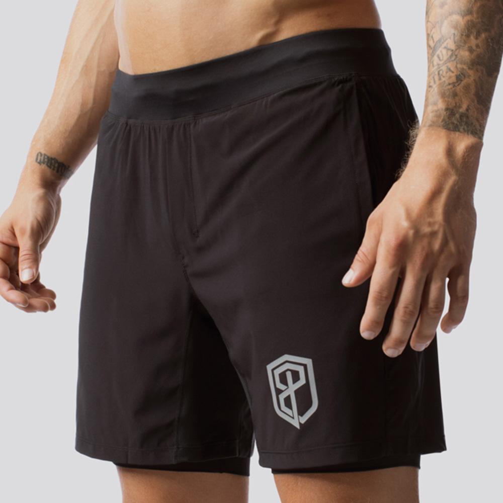 Versatile Short w/ Compression 7" (Black)